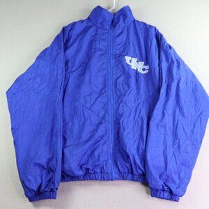 University of North Carolina Jacket Womens XL Blue Tar Heels Full Zip